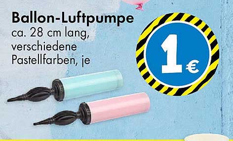 Ballon-Luftpumpe