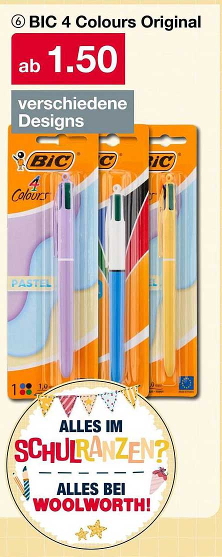 BIC 4 Colours Original ab 1,50 €