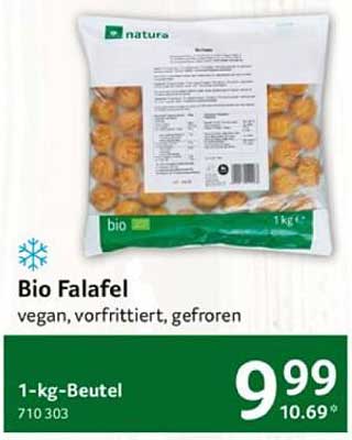 Bio Falafel - vegan, vorfrittiert, gefroren