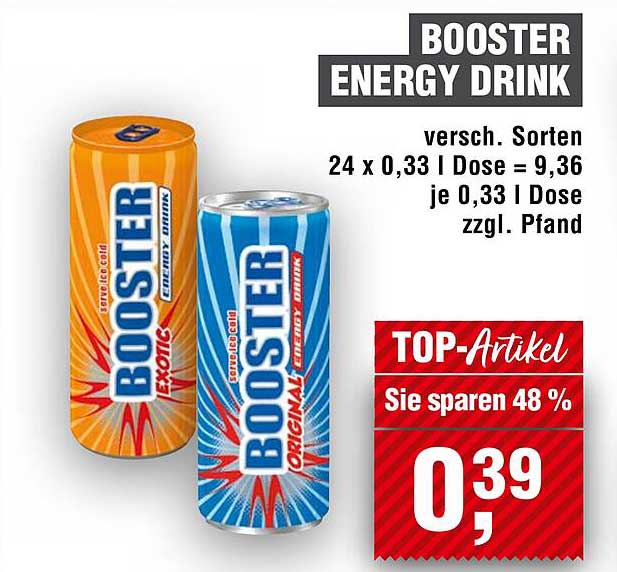 BOOSTER ENERGY DRINK