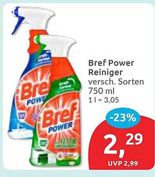 Bref Power Reiniger 750 ml - Verschiedene Sorten