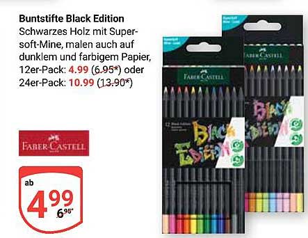 Buntstifte Black Edition von Faber-Castell