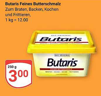 Butaris Feines Butterschmalz 250 g