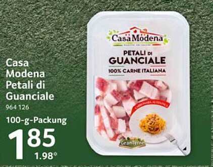 Casa Modena Petali di Guanciale 100% Carne Italiana