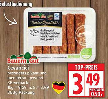 Cevapcici – Besonders pikant und mediterran gewürzt