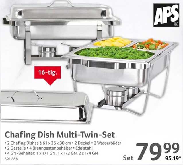 Chafing Dish Multi-Twin-Set