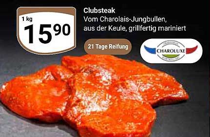 Clubsteak vom Charolais-Jungbullen, 1 kg