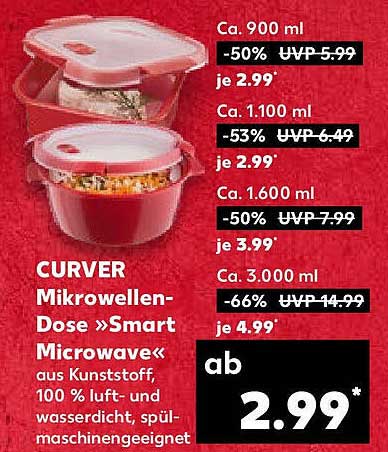 CURVER Mikrowellen-Dose »Smart Microwave«