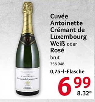 Cuvée Antoinette Crémant de Luxembourg Weiß oder Rosé