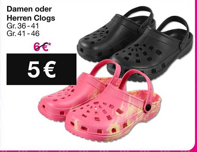 Damen oder Herren Clogs Gr. 36-41 / Gr. 41-46
