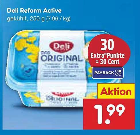 Deli Reform Active, gekühlt, 250 g