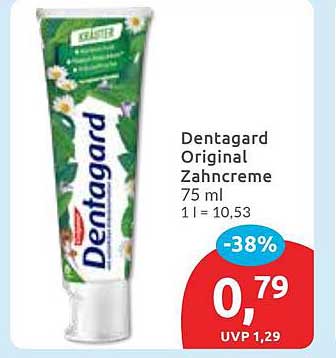 Dentagard Original Zahnpasta 75 ml
