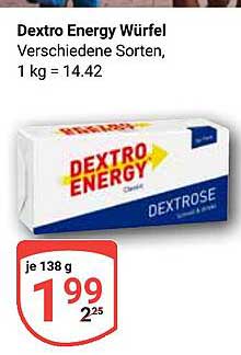 Dextro Energy Würfel