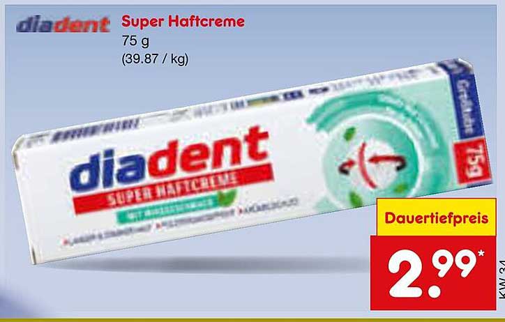 diadent Super Haftcreme 75 g