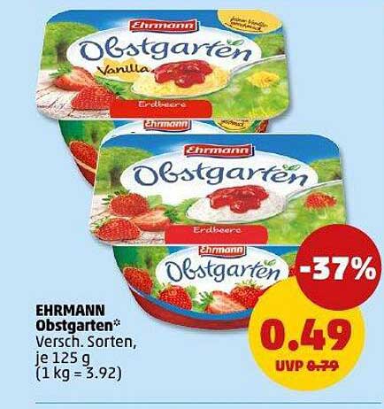 EHRMANN Obstgarten - Verschiedene Sorten, je 125 g