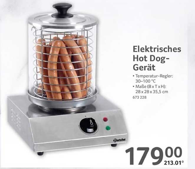 Elektrisches Hot Dog-Gerät