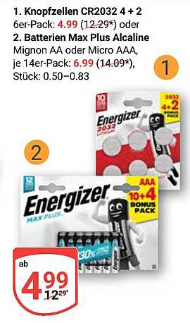 Energizer Batterien und Knopfzellen – Praktisches Set für jeden Bedarf