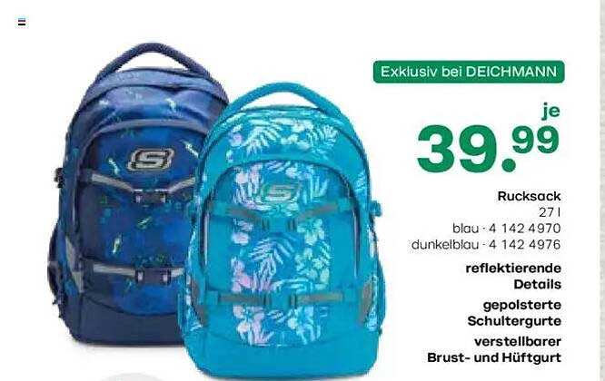 Exklusiver Rucksack von Skechers