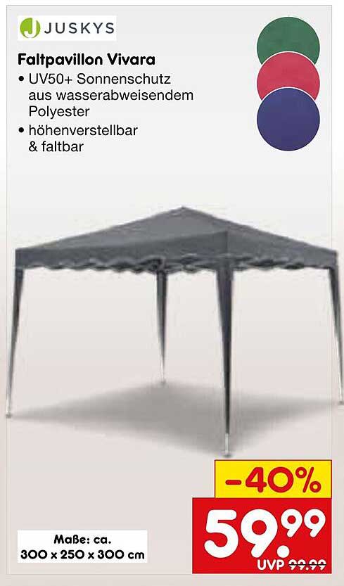 Faltpavillon Vivara