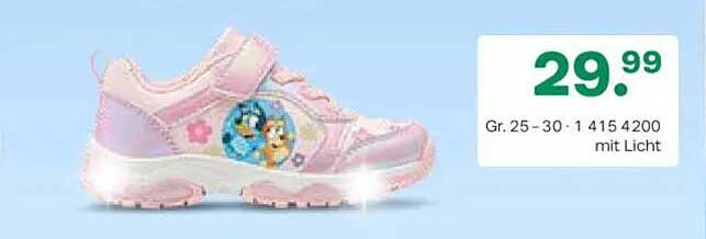 Farbenfrohe Kinder-Sneaker mit Licht von Deichmann