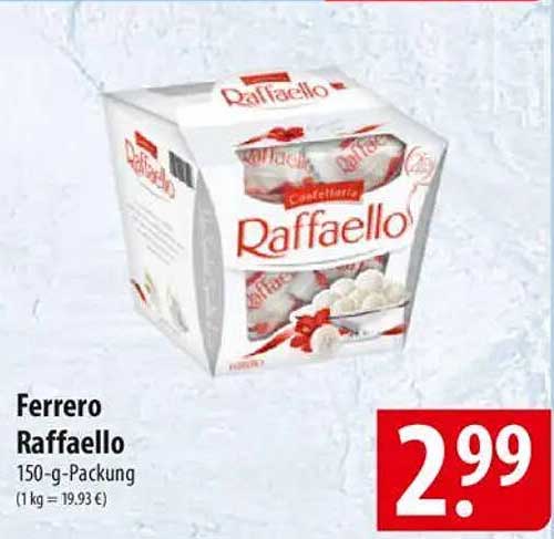 Ferrero Raffaello 150-g-Packung