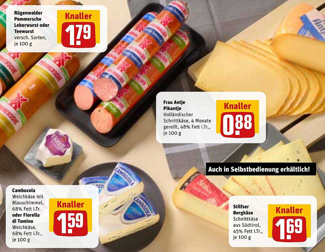 Frau Antje Pikanjie Holländischer Schnittkäse, 4 Monate gereift, 48% Fett i.Tr., je 100 g