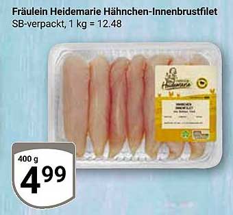 Fräulein Heidemarie Hähnchen-Innenbrustfilet