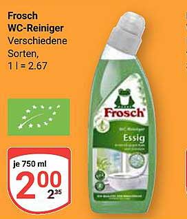 Frosch WC-Reiniger - Essig 750 ml