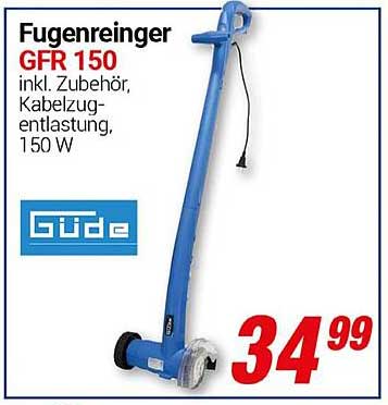 Fugenreiniger GFR 150 inkl. Zubehör, Kabelzugentlastung, 150 W