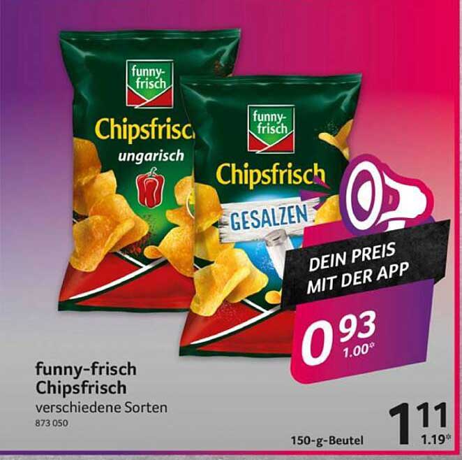 funny-frisch Chipsfrisch verschiedene Sorten