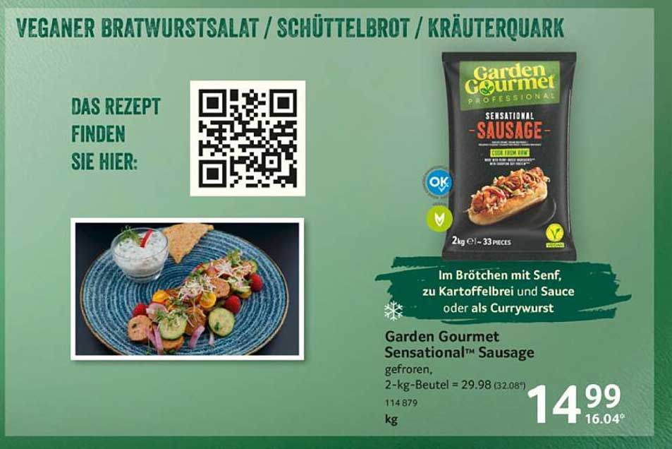 Garden Gourmet Sensational™ Sausage