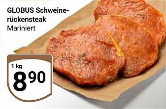 GLOBUS Schweinerückensteak mariniert
