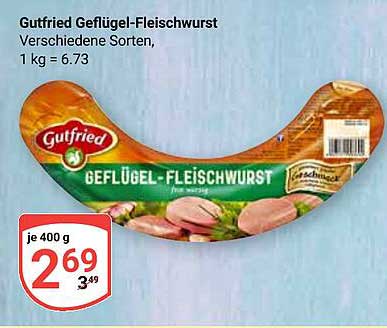 Gutfried Geflügel-Fleischwurst