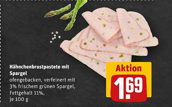Hähnchenbrustpastete mit Spargel