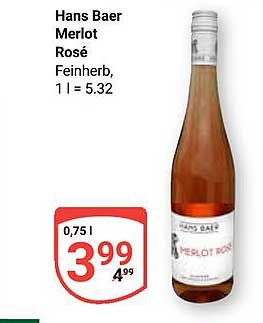Hans Baer Merlot Rosé