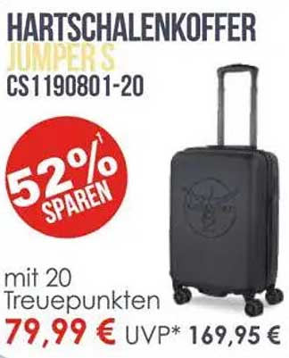 HARTSCHALENKOFFER JUMPERS CS1190801-20