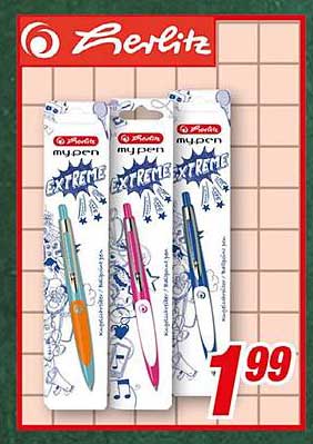 Herlitz my.pen EXTREME - Tolle Stifte für kreative Köpfe
