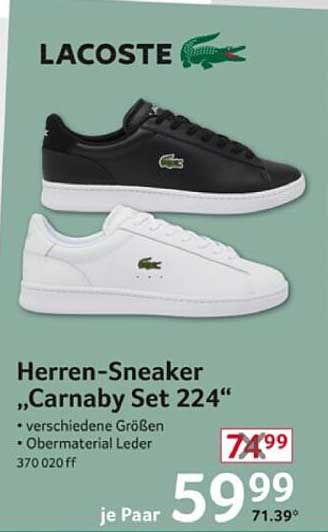 Herren-Sneaker „Carnaby Set 224“ von Lacoste