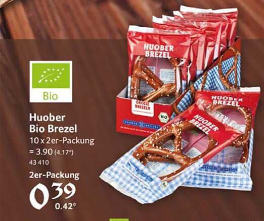 Huober Bio Brezel - köstlicher Snack nicht nur für Zwischendurch
