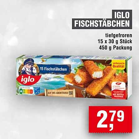 IGLO FISCHSTÄBCHEN