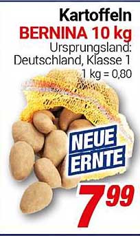 Kartoffeln BERNINA 10 kg