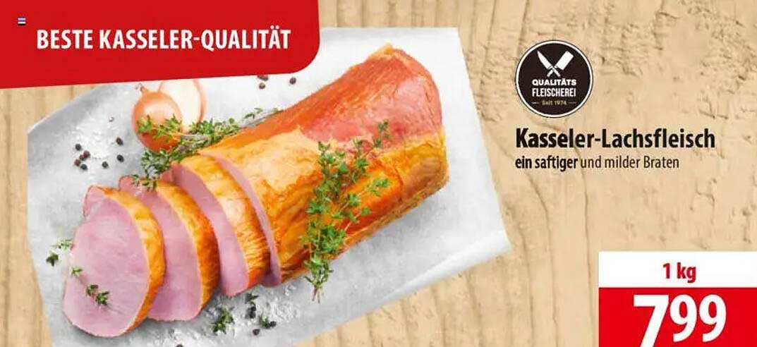 Kasseler-Lachsfleisch - ein saftiger und milder Braten