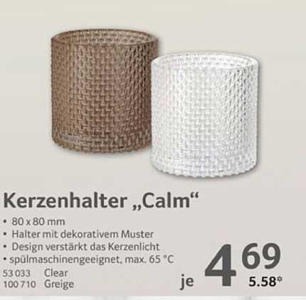 Kerzenhalter „Calm“