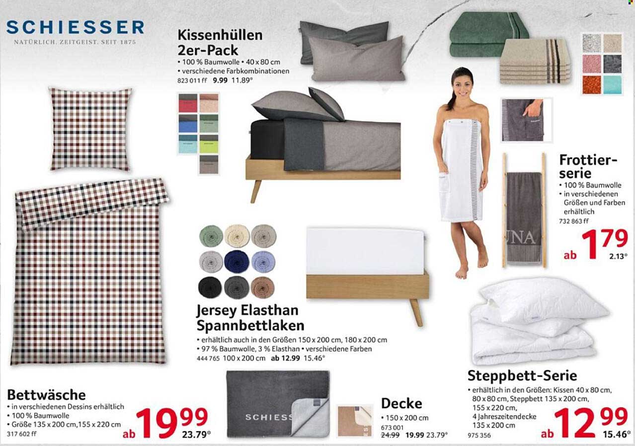 Kissenhüllen 2er-Pack von Schiesser