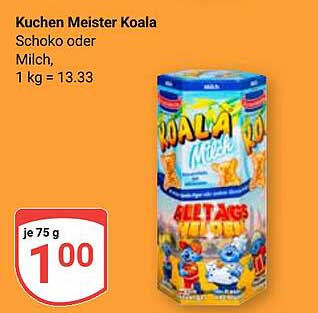 Kuchen Meister Koala Schoko oder Milch
