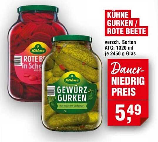 KÜHNE GURKEN / ROTE BEETE