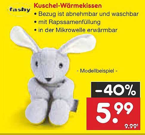 Kuschel-Wärmekissen von fashy