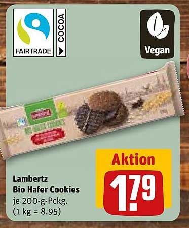 Lambertz Bio Hafer Cookies