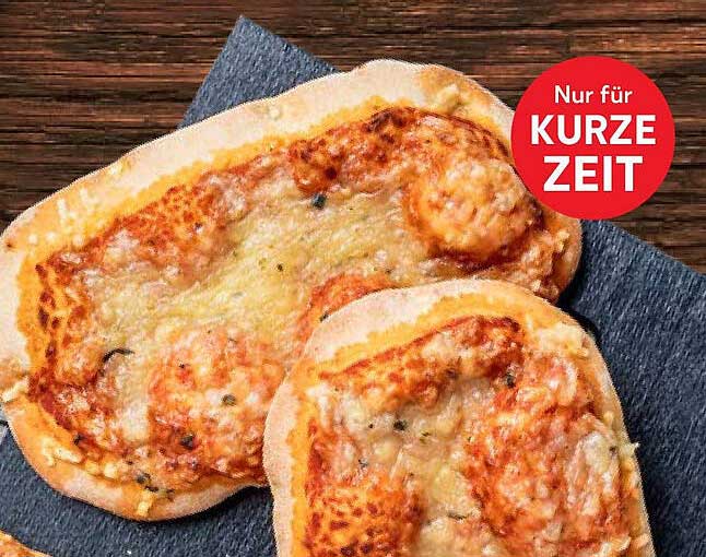Leckere Mini-Flammkuchen für kurze Zeit