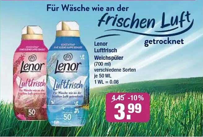 Lenor Luftfrisch Weichspüler (700 ml) verschiedene Sorten